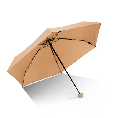 

iRain Umbnella Sunscreen Pocket Umbrella Ultra Light Umbrella Folding UV Umbrella Umbrella Umbrella Parasol 5 Folding Umbrella Umbrella Khaki