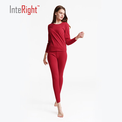 

Г-жа INTERIGHT плюс кашемир утолщение шерстяное нижнее белье красный M