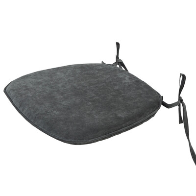 

Nobildonna Solid 4543cm Memory Foam Chair Pad with Ties Kitchen Dining Home Decor Office Chair Seat Pads Cushion