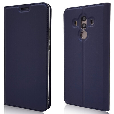

Роскошный чехол Кошелек для HUAWEI Mate 10 Pro Высококачественная кожа PU Флип-обложка Kickstand Anti-shock Полная защита