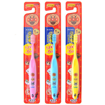 

Lion bread Superman children's toothbrushes 6-12 years old fine wool 1 sticks (color random delivery) (Japan imported