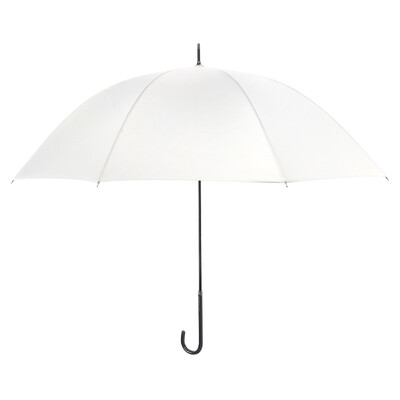 

Obolts literary umbrella umbrella slender handle female Korean Japanese style small fresh simple solid color white ultra light student Sen umbrella