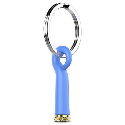 

Baseus phone dust plugs home appliances infrared intelligent air conditioning TV remote control for iphone6 ​​ 6s gold metal head blue