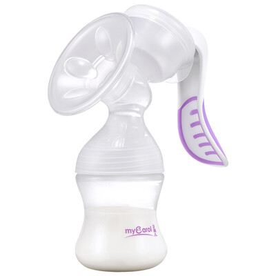 

MyCarol manual breast pump 4 suction breast milking machine XN-J203