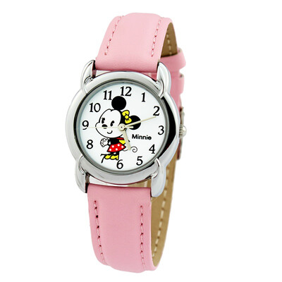 

Дисней (Disney) Новый Микки Маус смотреть детям смотреть белый Ши Ин наручные часы DC-54036W девушка