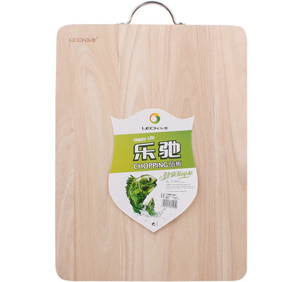 

Le Chi square solid wood rubber wood chopping board K1 40cm 30cm 16cm