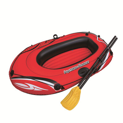 

Bestway single thick inflatable boat dinghy kayaking leather boat hovercraft self-driving equipment with paddle x2 61078