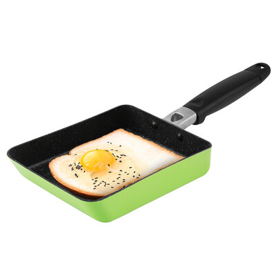 

Cook big Wong pan non-stick pan 16cm square small fry Japanese fresh&lovely do not paste pancake fried dumplings fried egg cooker gas gas stove open flame General J16J3