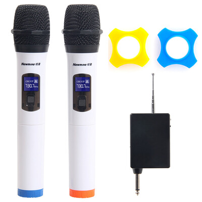 

Newman NM-003 беспроводной микрофон с регулируемой частотой беспроводной микрофон семьи KTV конференц-речи открытый портативный караоке-микрофон