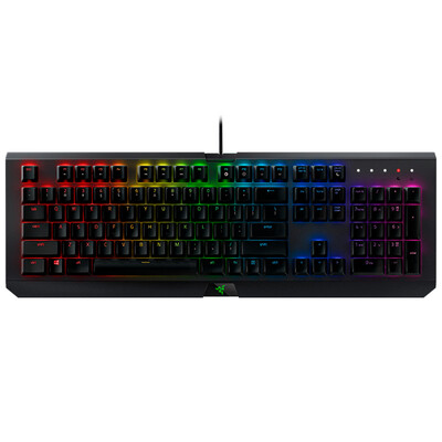 

Razer (Razer) BlackWidow X X черная вдова паук-пушка версия Symphony симфонического RGB Грей Грей зеленая ось механические клавиатуры Джедаи выжить курица клавиатуру