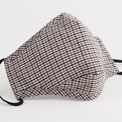 

Dusena DUSENNA masks female black anti-smoking masks men&39s tide personality breathable dust-proof fall&winter cloth mask grid without valve red grid