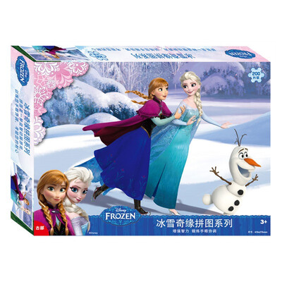 

Disney puzzle ice&snow odd puzzle educational toys 200 piece 11DF2001913 ancient princess puzzle