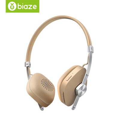

BIAZE Bluetooth гарнитура беспроводная гарнитура компьютер игры спортивные гарнитуры тяжелый бас музыки гарнитура телефона гарнитура стерео Универсальный HD D10 Gold