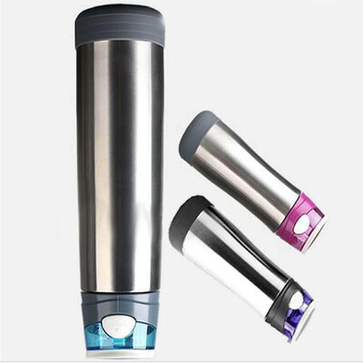

Ultra-vacuum double-layer 304 stainless steel leak-proof suction tube strong insulation Cup outdoor sports travel cup