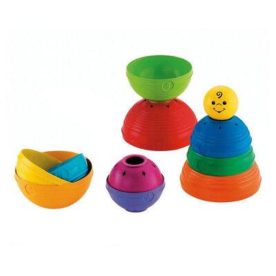 

Fisher Educational toys stacked Rainbow Cup K7166