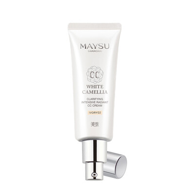 

US-MAYSU ice-jade moisturizing powder repair Yan Cream ivory 40g Concealer SPF30