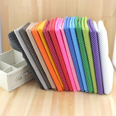 

7pcs 50 см x47cm-50cm простой тонкий лоскутное хлопка ткань цветочные серии одеяло обаяние четверти добби связке шитья