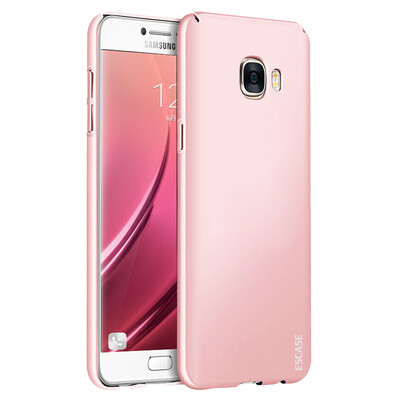 

ESCASE Samsung Galaxy C7 C7 Samsung мобильный телефон оболочки мобильный телефон устанавливает случай телефона серии Samsung краска все включено кожа чувствовать кожу чувствовать твердую оболочку порошок