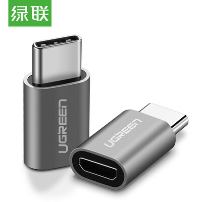 

Зеленый связанный Type-C Эндрюс телефон адаптер Micro USB OTG кабель передачи головка перезарядка линия Type-C p9 Huawei конвертер поддерживает музыку проса 5 230 511 Серый дальний космос