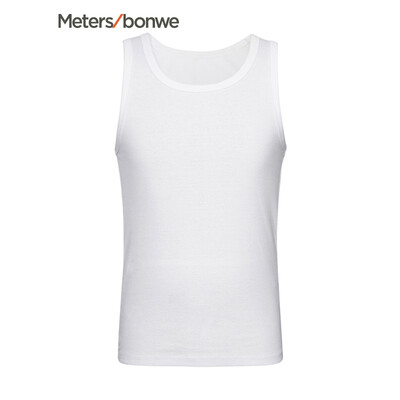 

Metersbonwe men's vest with round collar
