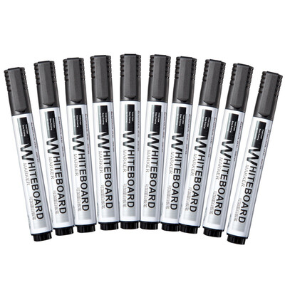 

Comix WB705 Dry Erase Markers Black 10pcs
