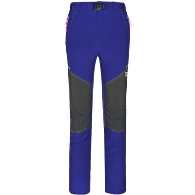 

ALPINT MOUNTAIN Elmont Outdoor Couples Men and Women Climbing Pants Mountaineering Pants Waterproofing 630-204 Women's Purple Blue L