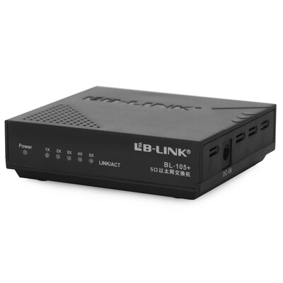 

B-LINK BL-105 5-port mini-compact desktop switch plug&play