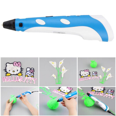 

EU plug 3D Printing Pen Printer Art Modeling Stereoscopic ABS Filament Cool Design