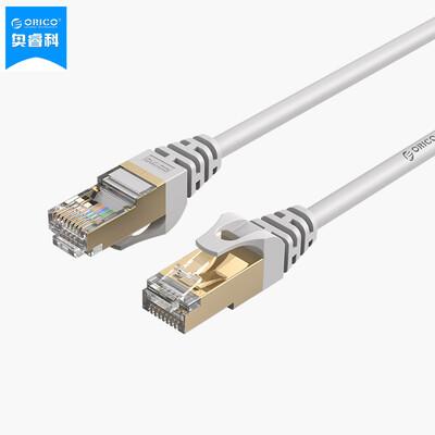 

Austrian (ORICO) PUG-C7 CAT7 seven kinds of 10G finished line cable network copper shielded network jumper project home RJ45 computer cable gray 20 meters