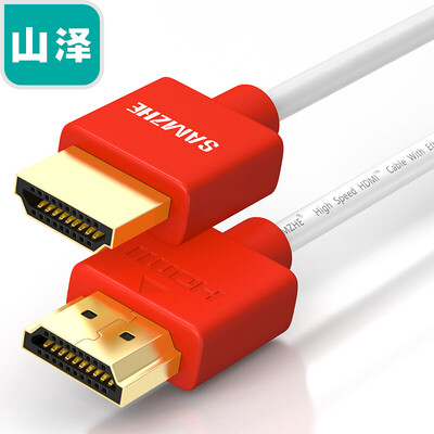 

Shanze SAMZHE SM-750 ultra-fine gold-plated exquisite version 20 HDMI digital high-definition line 5 meters support ultra-clear 2k 4k resolution 3D function
