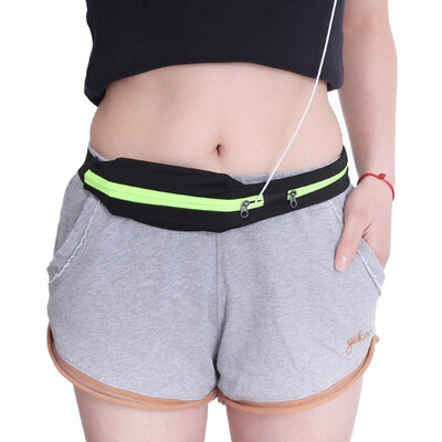 

New Waterproof Zip Bag Running Belt Bum Waist Pouch Fanny Pack Camping Sport Hiking sport girdle