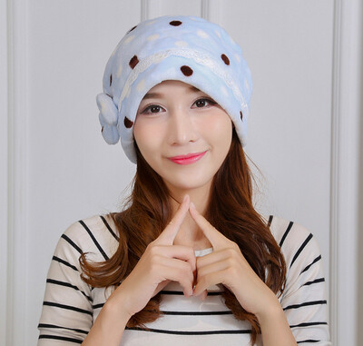 

Autumn and winter thick coral cashmere cap cap cap cap wind maternal cap