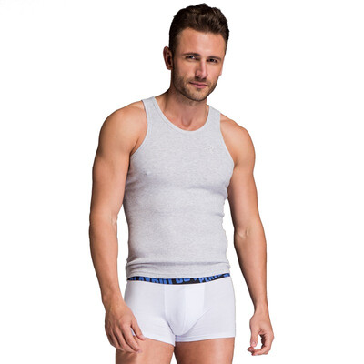 

PLAYBOY men's cotton comfortable slim casual sports bottoming vest