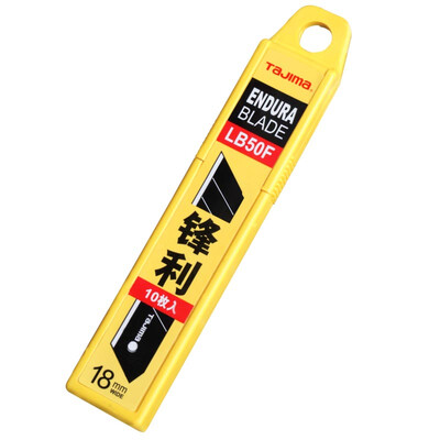 

Tajima 1102-0689 Large 18mm Artistic Blade 10 Pieces LB50F