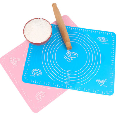 

Silicone Baking Mat for Pastry Rolling with Measurements Heat Resistance Table Placemat Pad Pastry Board
