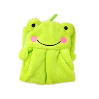 

Eco-friendly Candy Colors Soft Coral Velvet Cartoon Animal Towel Can Be Hung Kitchen used