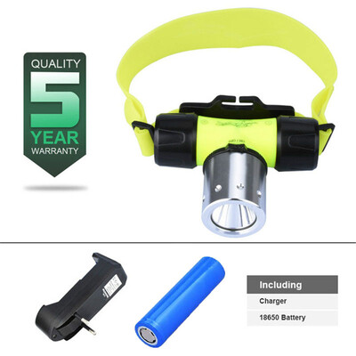 

Rushed Lamp Frontale 800lm Waterproof Head Torch Light Headlight Lamp Cree Xm-l T6 18650 Lithium Ion Rechargeable Diving