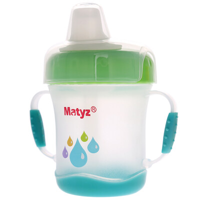 

Matteo Matyz детская соломенная чашка ручка для рукоделия чашка для младенцев мягкий бакенбард утиная чашка 170 мл MZ-0924 зеленый