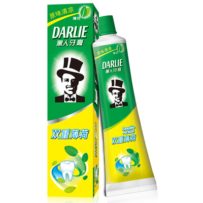 

Черный (Darlie) двойной мяты зубная паста 120г