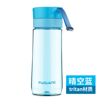 

Fuguang Aquarius Tritan Material Cup Portable Hand Cup Couples Cup Tea Cup with Tea Separate Plastic Cup 500ml Green WFS1019-500