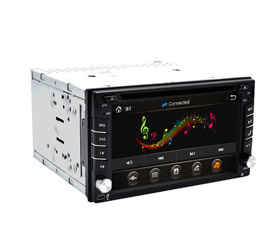 

Touch Screen car dvd player gps navigation Bluetooth FM 6.2" 2din in dash TFT support rearview camera input