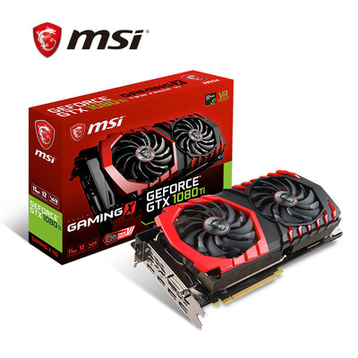 

MSI MSI GTX 1080 Ti ИГРОВОЙ X 11GB 352BIT GDDR5X PCI-E 3.0 видеокарты