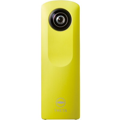 

Ricoh THETA M15 360 ° панорамное изображение WIFI, ключевая панорама, мобильная для APP, друзья и родственники, чтобы разделить желтый