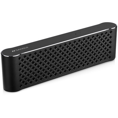 

Пейзаж спикерфон карта (SANSUI) T17 беспроводной Bluetooth портативный стерео мини-сабвуфер классический черный
