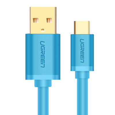 

Кабель Type-C для зарядки и передачи данных UGREEN1,5м синий