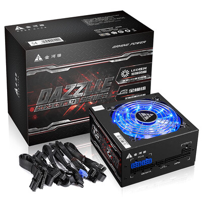 

Golden field Rated 400W G4 Full Module Desktop PC Power Silent LED Fan Active Temperature Control Topline Game Entertainment