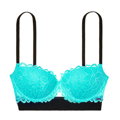 

Секретные дамы зеленый сексуальный кружевной бюстгальтер VICTORIA'S SECRET Виктории собрать 345537 2YK 34А