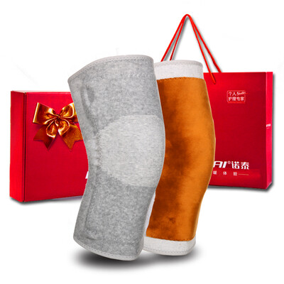 

Nuo Tai knee pads warm charcoal plus velvet warm leggings elderly nursing knee M code
