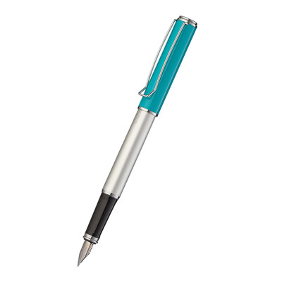 

Coix Metal PenInk Pen 1 pen 2 ink bag FP6206 Blue