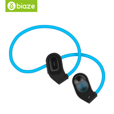 

BIAZE movement Bluetooth headset wireless headset stereo music Bluetooth headset Bluetooth 41 support Huawei oppo millet vivo Apple phone D12 blue